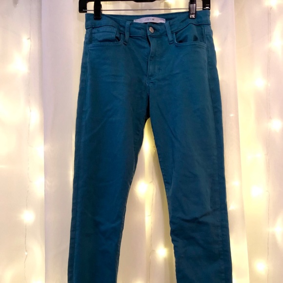 Joe’s Denim Peacock Blue Turquoise Skinny Jeans - Picture 8 of 8